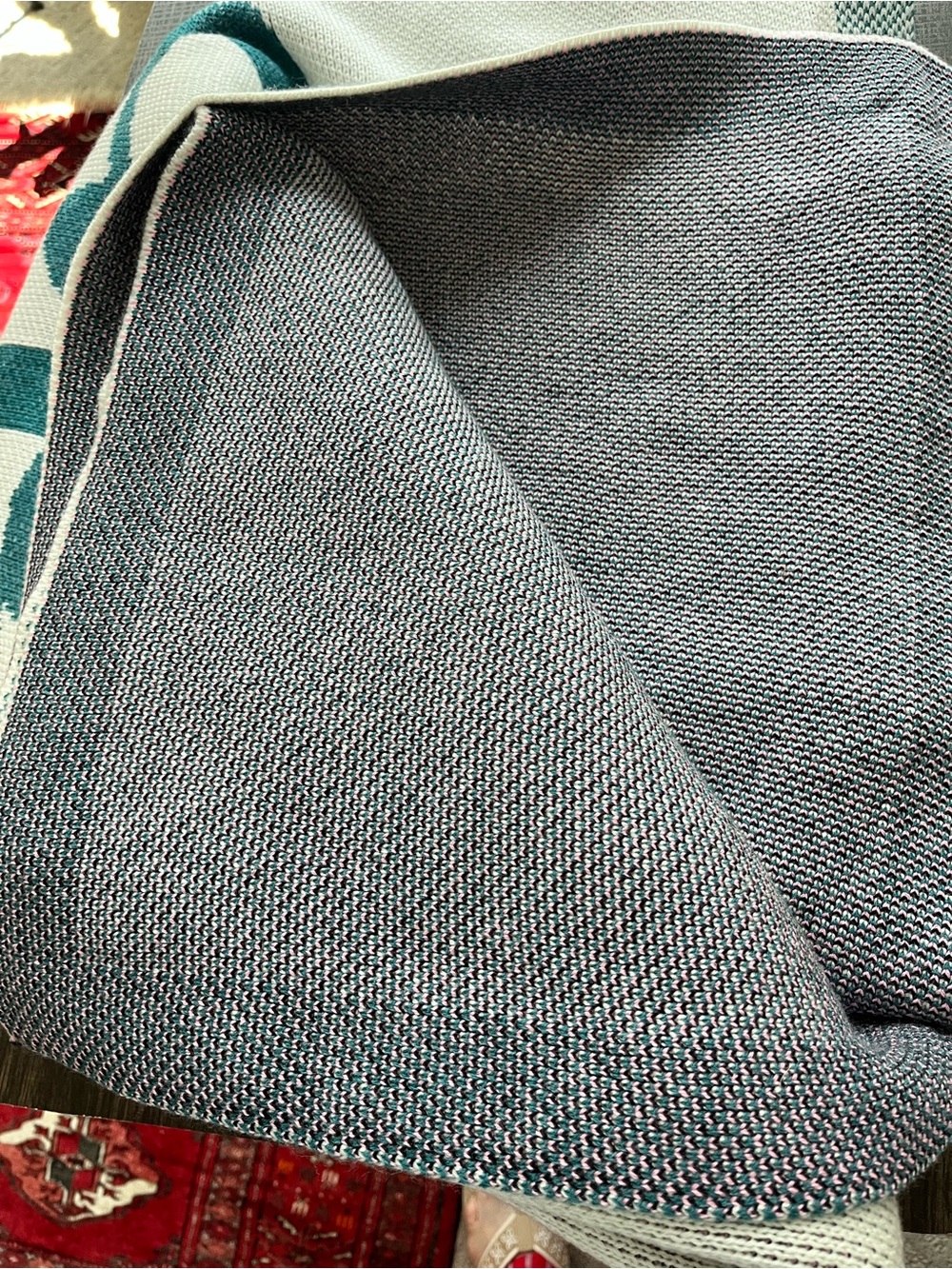 Upstate Stock Fireside Blanket, Lure, NWOT - Picture 5 of 6